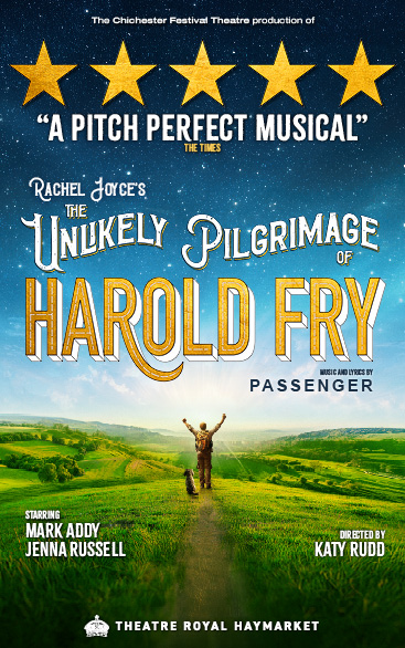 The unlikely pilgrimage of harold fry | west end